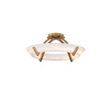 Copa 25.9W 1 LED Semi Flush Mount 8 Inch and 18.9 Inch Wide by Modern Forms - FM-54519