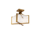 Emblem 32W 1 LED Semi Flush Mount 12.13 Inch Tall by Modern Forms - FM-32112