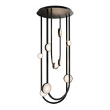 Tableau 54.6W 10 4CCT LED Semi Flush Mount 50.5 Inch Tall by Modern Forms - FM-42551