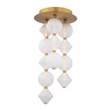 Pearla 26.5W 12 LED Semi Flush Mount 23 Inch X 11 Inch Wide by Modern Forms - FM-2523