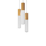 Cinema 19.8W 3 4CCT LED Pendant 16 Inch Tall X 12 Inch Wide by Modern Forms - PD803R