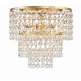 Gabrielle 3 Light 14 Inch Wide Flush Mount by Crystorama - GAB-B7303