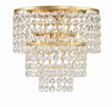 Gabrielle 3 Light 14 Inch Wide Flush Mount by Crystorama - GAB-B7303