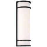 Cove 20W 1 LED Dual Voltage Outdoor Wall Lantern by Access - 20106LEDMG