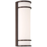 Cove 20W 1 LED Outdoor Wall Lantern with Emergency Backup by Access - 20106LEDMGEM