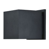 Square 6W 2 LED Light Outdoor Wall Lantern by Access - 20399LEDMG
