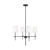 Baker 4 Light Medium Chandelier by Visual Comfort Studio - 3187204