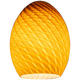 Firebird Brandy Glass Pendant Shade 6 Inch Wide by 9 Inch Tall by Access - 23123-9BGP