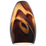 Inari Silk Accessory Glass Shade 5.5 Inches Wide by 9 Inches Tall by Access - 23112