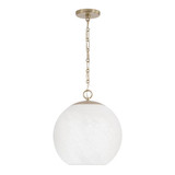 Cleo 1 Light Pendant 15.25 Inch Tall and 13.5 Inch Wide by Capital - 355812