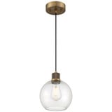 Port Nine 9W 1 LED Pendant 9.5 x 7.5 Inches by Access 63142LEDDLP-ABB - 63142LEDDLP-ABB