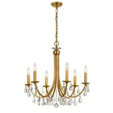 Bridgehampton 6 Light Medium Chandelier by Crystorama - 8826