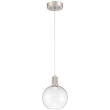 Port Nine 9W 1 LED Pendant 9.5 x 7.5 Inches by Access 63142LEDD-BS - 63142LEDD-BS
