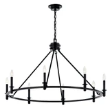 Carrick 8 Light Oversized Chandelier by Kichler - 52706
