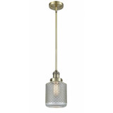 Stanton 1 Light Stem Hung Mini Pendant by Innovations - 201S-G262