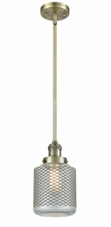 Stanton 1 Light Stem Hung Mini Pendant by Innovations - 201S-G262