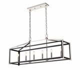 Wiscoy 6 Light Oversized Linear Pendant by Innovations - 376-6I-42