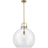 Newton Sphere 1 Light Pendant 18 Inch Wide by Innovations - 410-1S-18