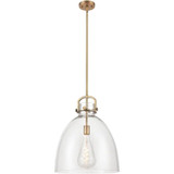 Newton Bell 1 Light Pendant 16 Inch Wide by Innovations - 412-1S-16