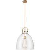 Newton Bell 1 Light Pendant 16 Inch Wide by Innovations - 412-1S-16