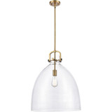 Newton Bell 1 Light Pendant 18 Inch Wide by Innovations - 412-1S-18