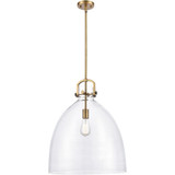 Newton Bell 1 Light Pendant 18 Inch Wide by Innovations - 412-1S-18