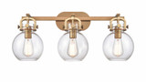 Newton Sphere 3 Light Cone Vanity Light by Innovations - 410-3W-G410