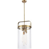 Pilaster 1 Light Medium Pendant by Innovations - 413-4S-12CL-255