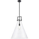 Newton Cone 1 Light Pendant 18 Inch Wide by Innovations - 411-1S-18