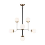 Cafe 8 Light Large Chandelier by Visual Comfort Studio - 3187908