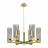 Claverack 6 Light Large Chandelier by Innovations 427-6CR-G427-14 - 427-6CR-G427-14