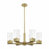 Claverack 6 Light Large Chandelier by Innovations 427-6CR-G427-9 - 427-6CR-G427-9
