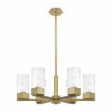 Claverack 6 Light Large Chandelier by Innovations 427-6CR-G427-9 - 427-6CR-G427-9