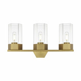 Claverack 3 Light Art Deco Vanity Light by Innovations - 427-3W-G427-9