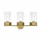 Claverack 3 Light Art Deco Vanity Light by Innovations - 427-3W-G427-9