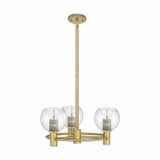 Crown Point 3 Light Stem Hung Pendant 20 Inch Wide by Innovations - 434-3CR-G12-6