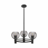 Crown Point 3 Light Stem Hung Pendant 12.38 Inch Tall by Innovations - 434-3CR-G1213-6