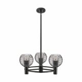 Crown Point 3 Light Stem Hung Pendant 12.38 Inch Tall by Innovations - 434-3CR-G1213-6