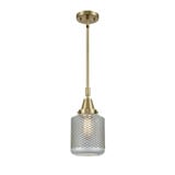 Stanton 1 Light Stem Hung Mini Pendant 13.13 Inch Tall by Innovations - 447-1S-G262
