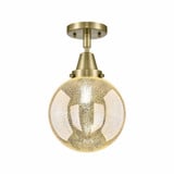 Beacon 1 Light Flush Mount 12.75 Inch Tall and 8 Inch Wide by Innovations - 447-1C-G20-8