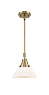Caden 1 Light Small Stem Hung Cone Pendant 9.13 Inch Tall by Innovations - 447-1S-G447