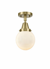 Beacon 6W 1 LED Flush Mount 10.75 Inch Tall and 6 Inch Wide by Innovations - 447-1C-G20-6-LED