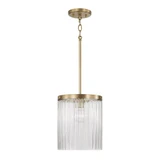 Vaughn 1 Light Pendant 11.25 Inch Tall and 10 Inch Wide by Capital - 356211