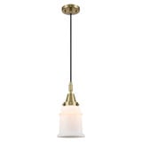 Canton 1 Light Cord Hung Mini Pendant 11.13 Inch Tall by Innovations - 447-1P-G18
