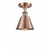 Smithfield 1 Light 7 Inch Wide Semi Flush Mount by Innovations - 516-1C-M8