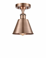 Smithfield 1 Light 7 Inch Wide Semi Flush Mount by Innovations - 516-1C-M8
