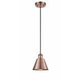Smithfield 1 Light Cord Hung Small Pendant by Innovations - 516-1P-M8