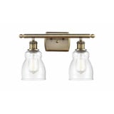 Ellery 2 Light Vanity Light 16 Inch Wide by Innovations - 516-2W-G39