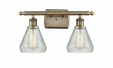 Conesus 2 Light Vanity Light 16 Inch Wide by Innovations - 516-2W-G27