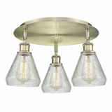 Conesus 3 Light 17.75 Inch Wide Flush Mount by Innovations - 516-3C-G275